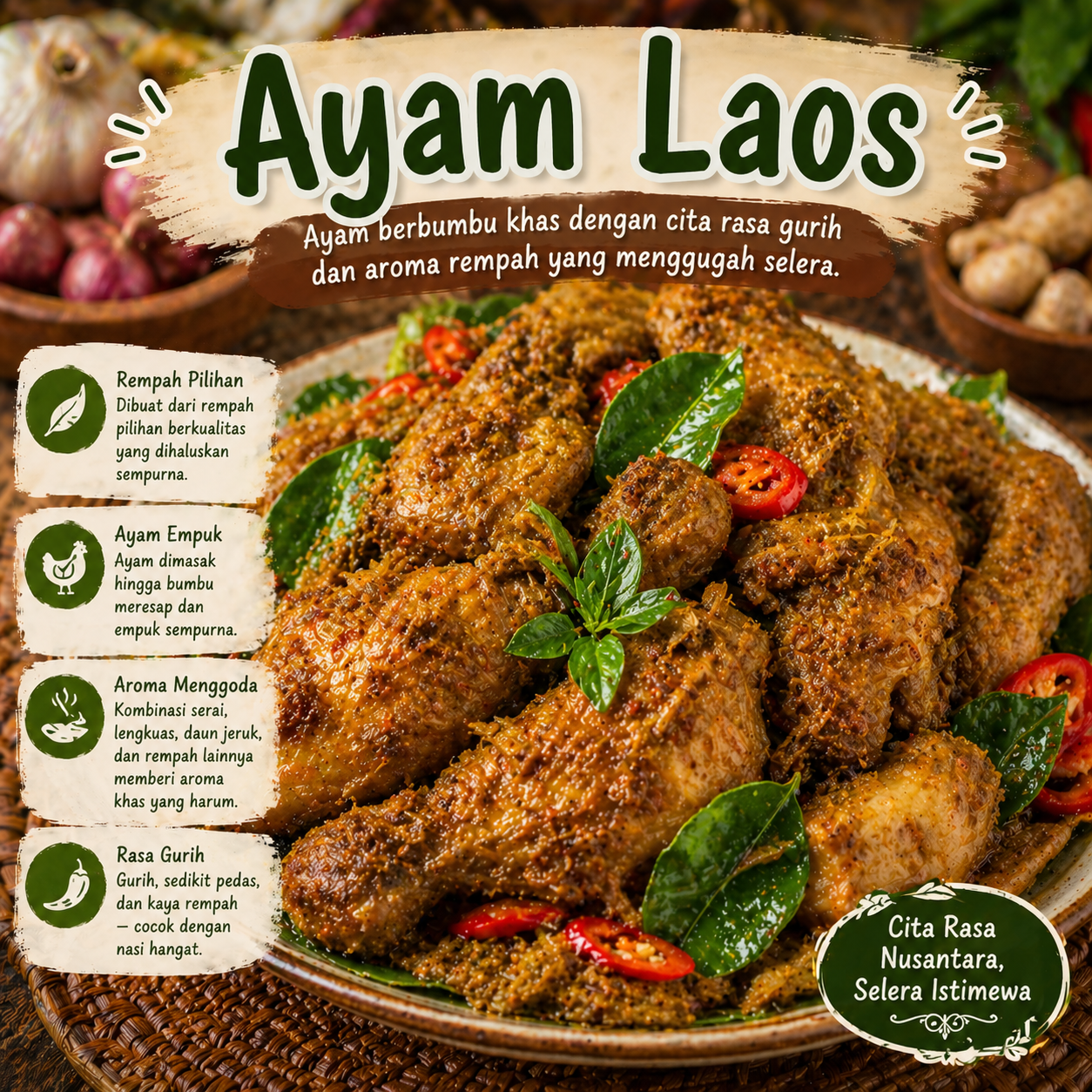 Ayam Laos Kedai Tiga Nyonya